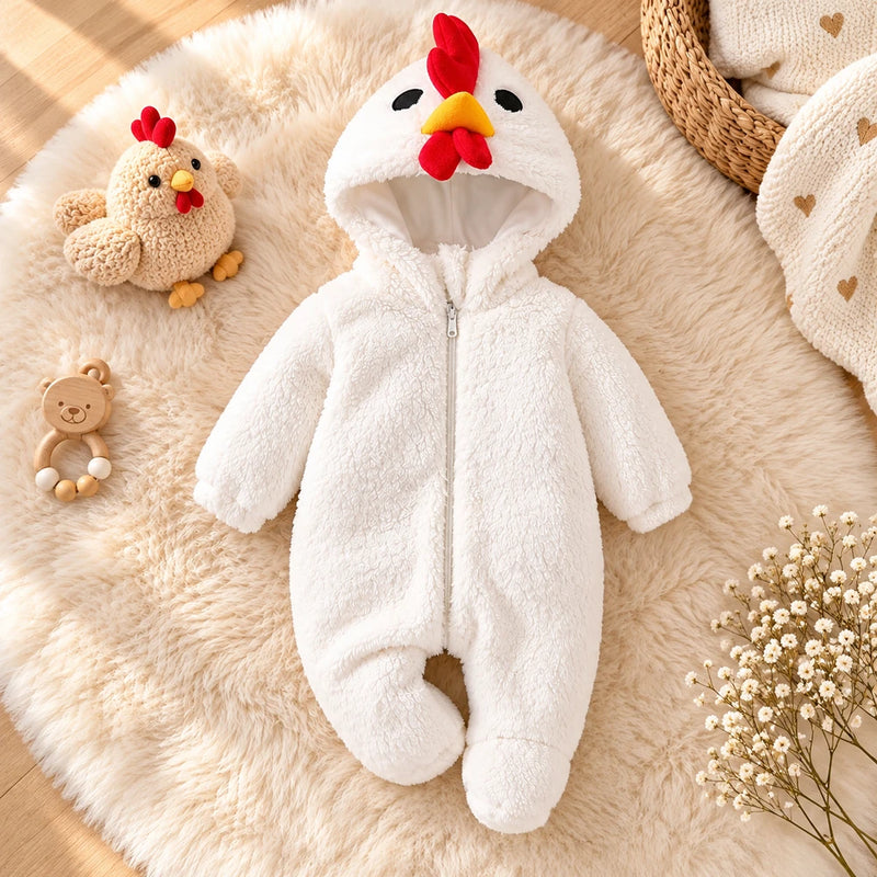 🐥ChickiLumi™ – Flauschiger Küken-Overall